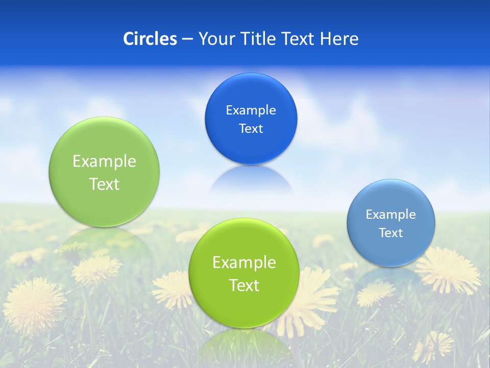 Landscape Yellow Plain PowerPoint Template