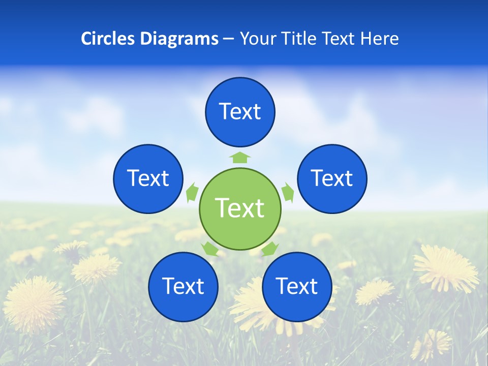 Landscape Yellow Plain PowerPoint Template