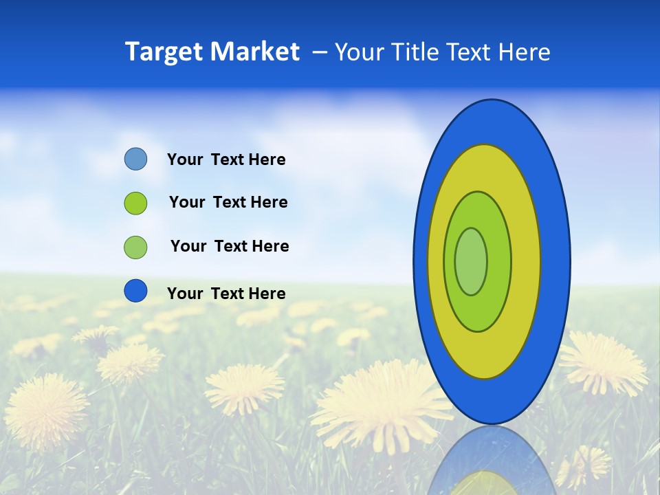 Landscape Yellow Plain PowerPoint Template