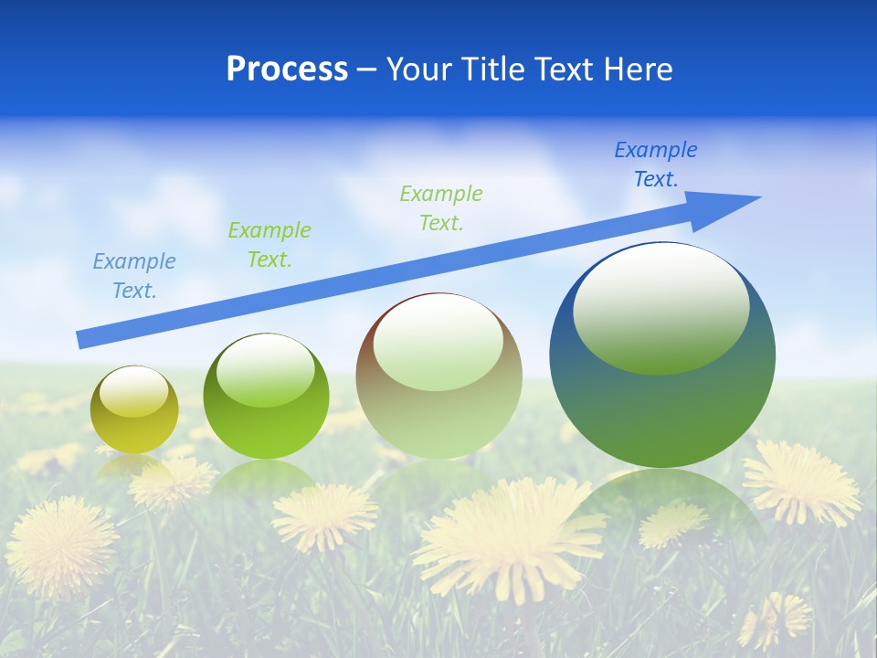 Landscape Yellow Plain PowerPoint Template