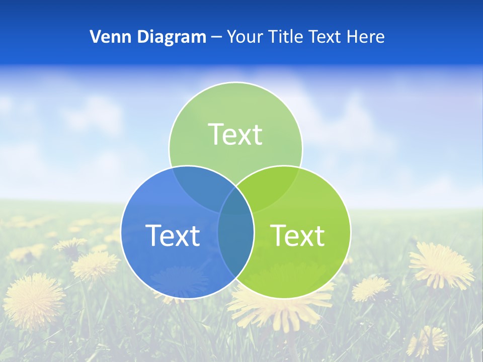 Landscape Yellow Plain PowerPoint Template