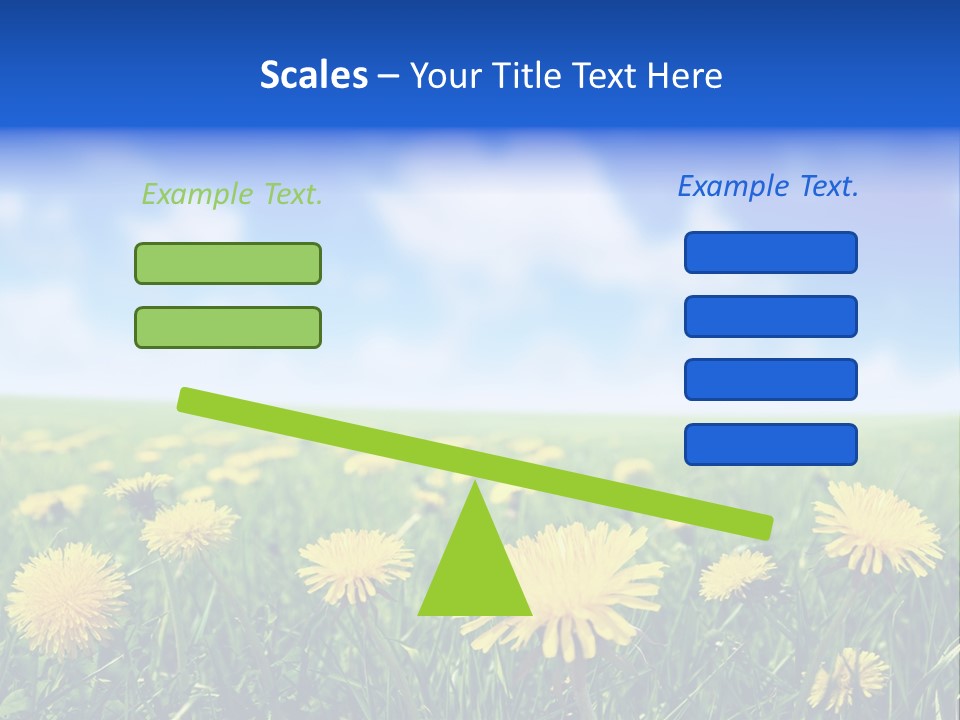 Landscape Yellow Plain PowerPoint Template