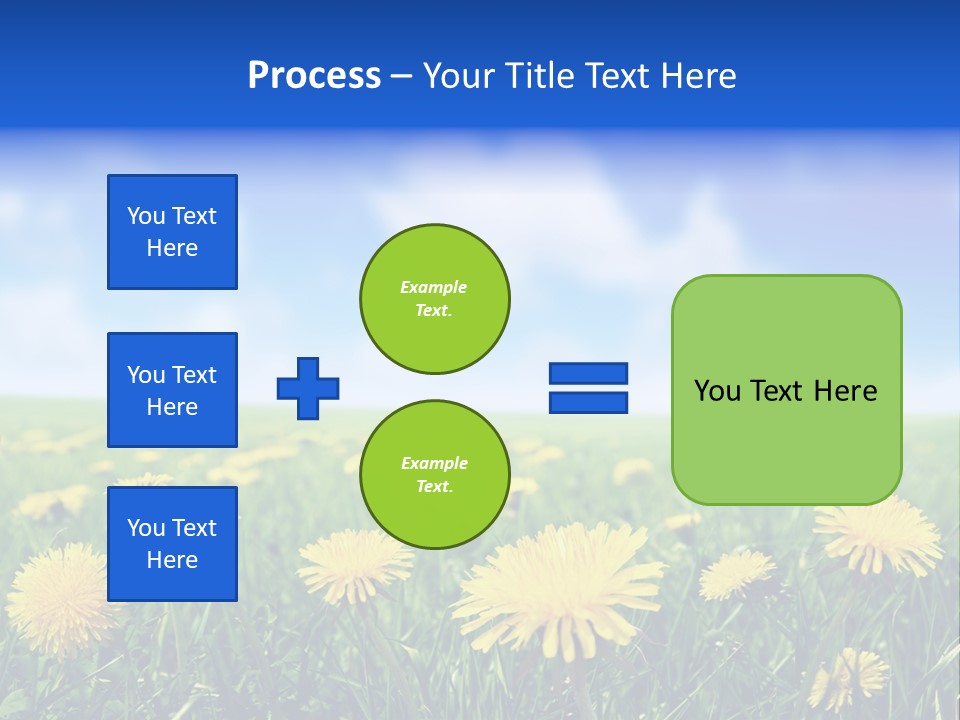 Landscape Yellow Plain PowerPoint Template