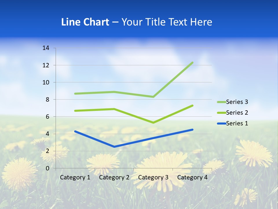 Landscape Yellow Plain PowerPoint Template