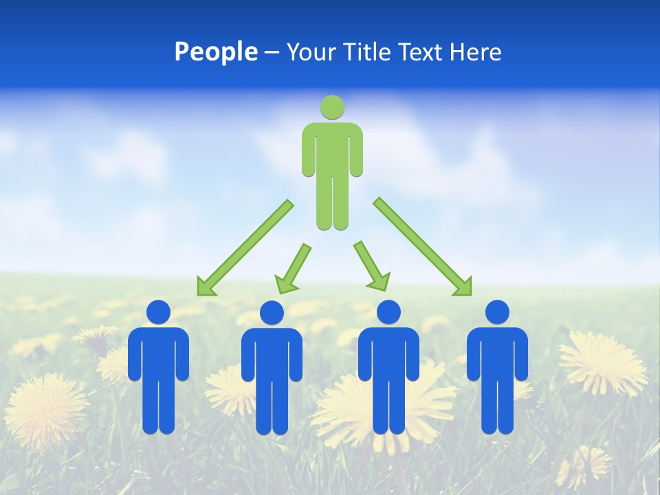 Landscape Yellow Plain PowerPoint Template