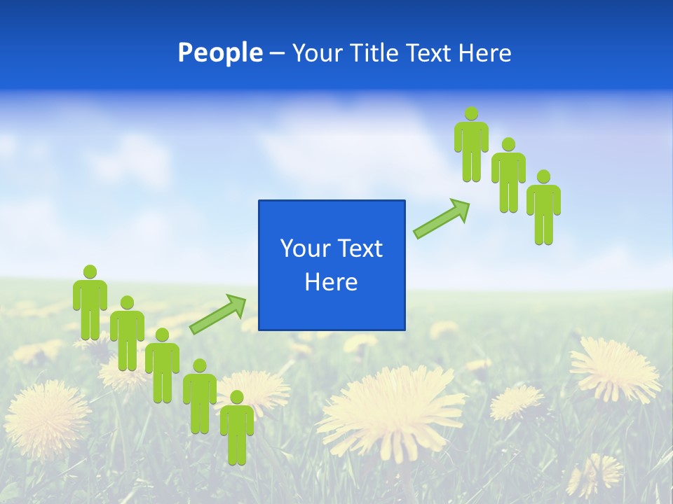 Landscape Yellow Plain PowerPoint Template