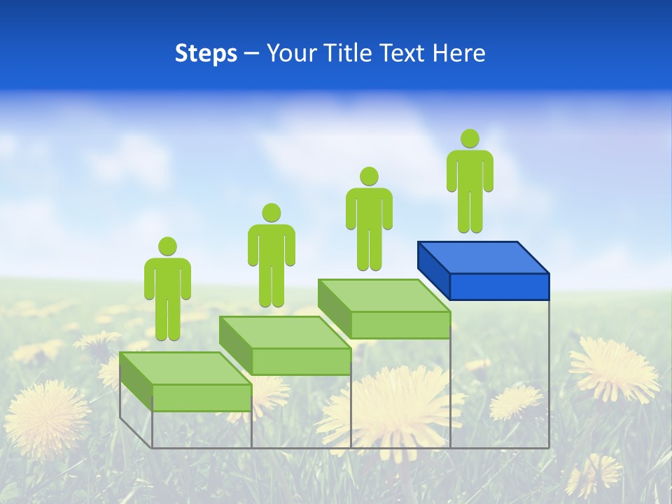 Landscape Yellow Plain PowerPoint Template