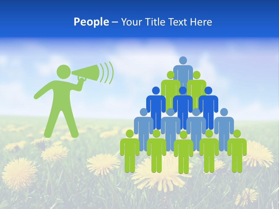 Landscape Yellow Plain PowerPoint Template