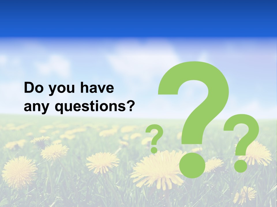 Landscape Yellow Plain PowerPoint Template