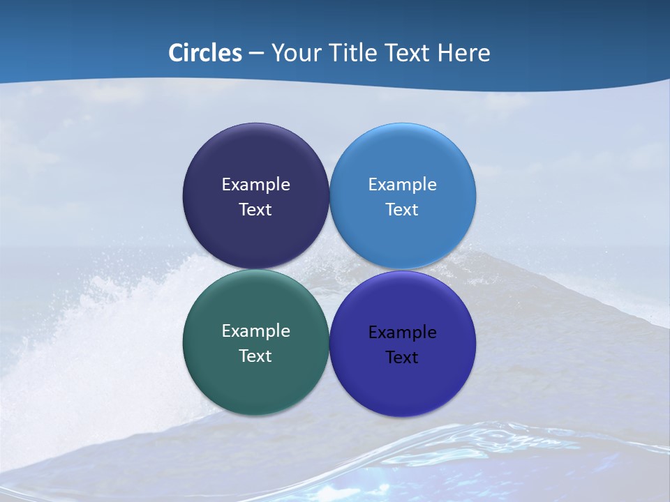 Beauty Ripple Hawaii PowerPoint Template