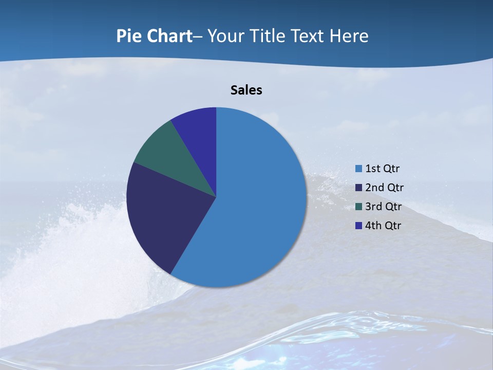 Beauty Ripple Hawaii PowerPoint Template