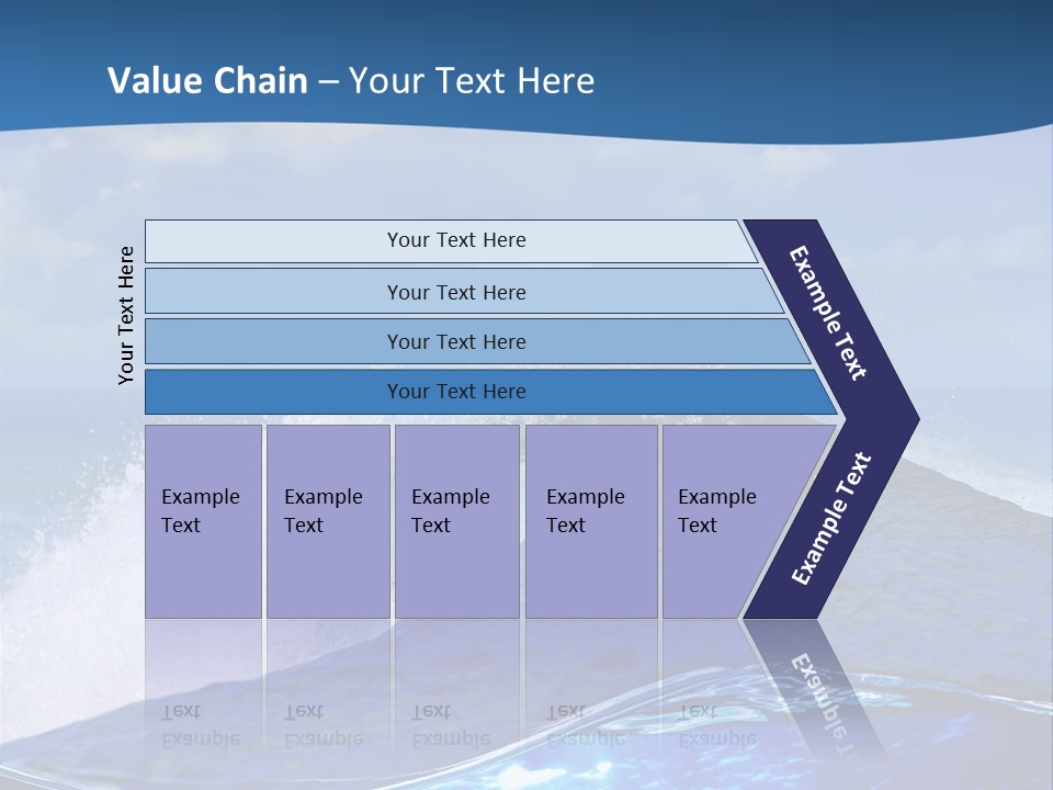 Beauty Ripple Hawaii PowerPoint Template