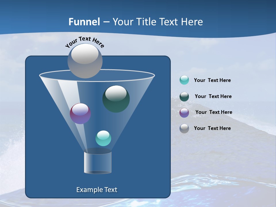 Beauty Ripple Hawaii PowerPoint Template