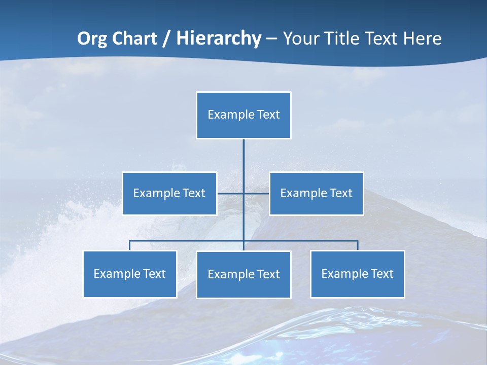 Beauty Ripple Hawaii PowerPoint Template