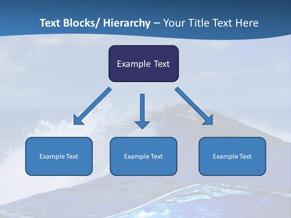 Beauty Ripple Hawaii PowerPoint Template