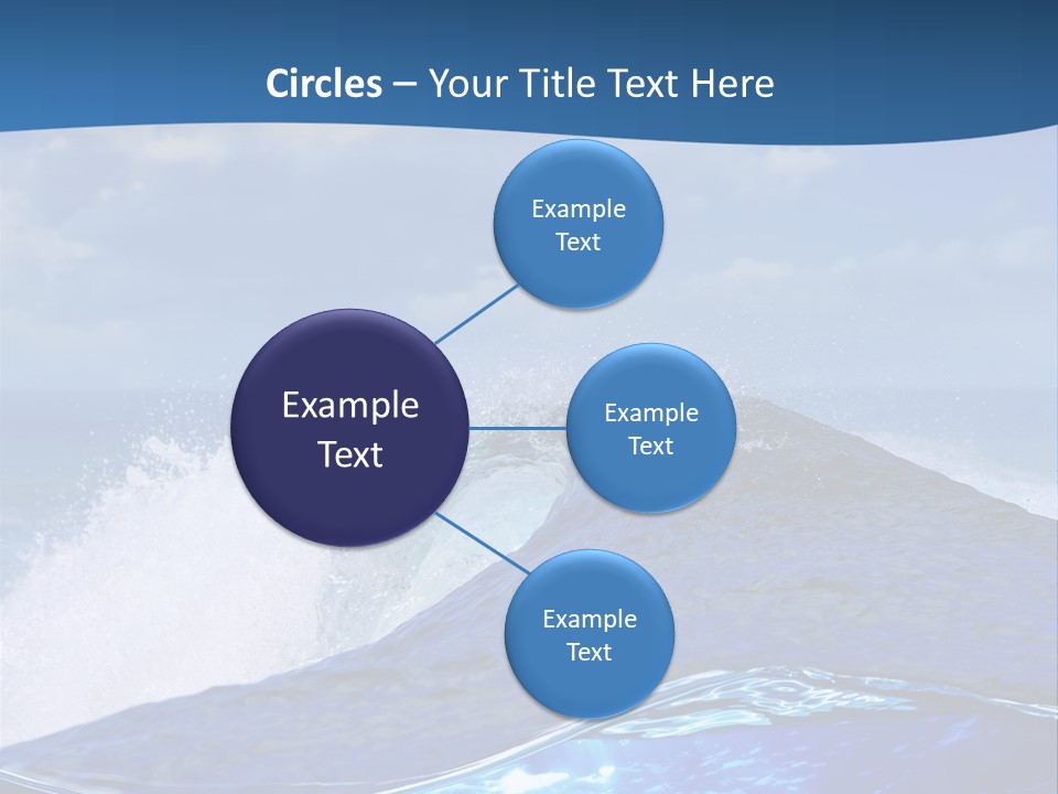 Beauty Ripple Hawaii PowerPoint Template