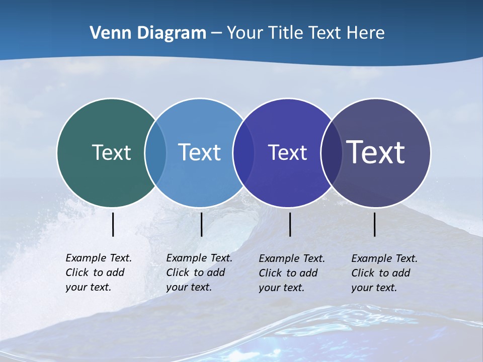 Beauty Ripple Hawaii PowerPoint Template