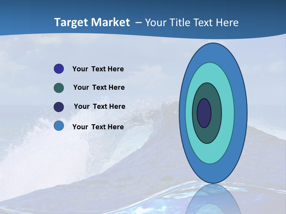 Beauty Ripple Hawaii PowerPoint Template