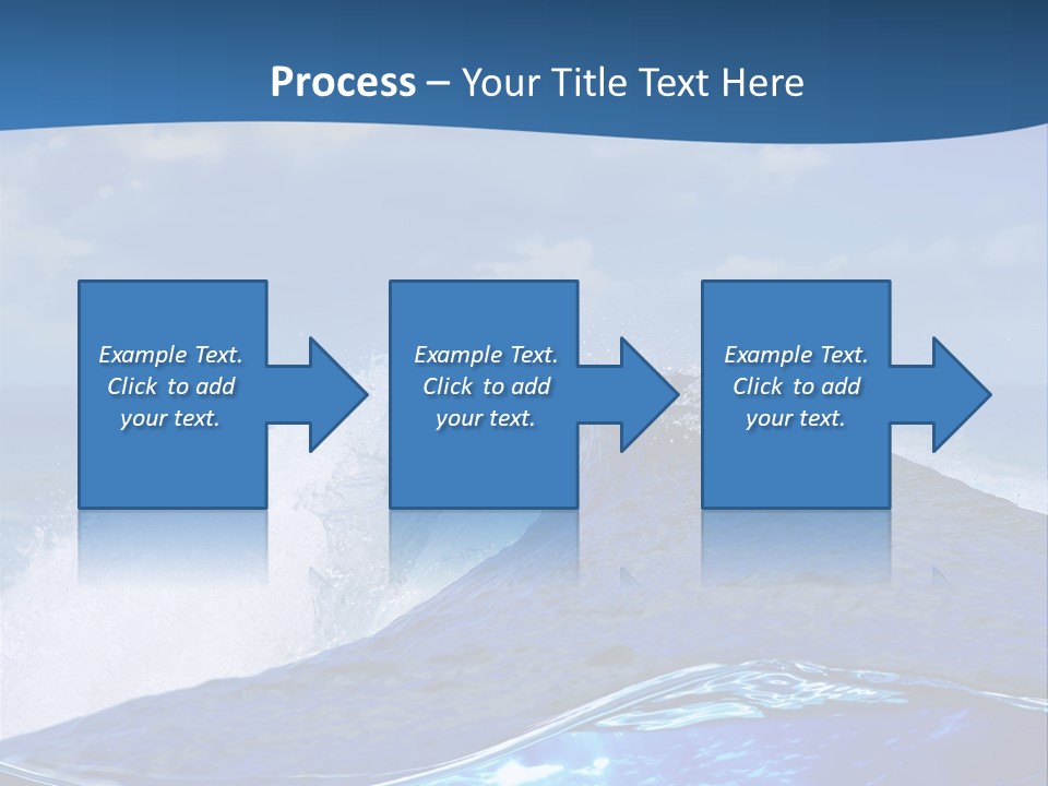 Beauty Ripple Hawaii PowerPoint Template