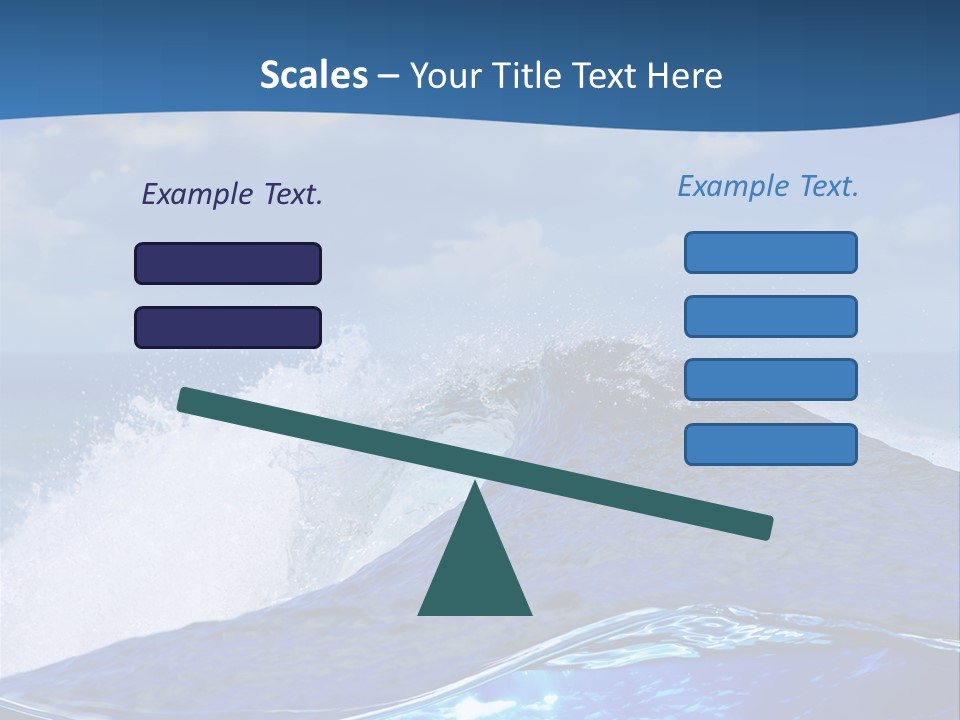 Beauty Ripple Hawaii PowerPoint Template