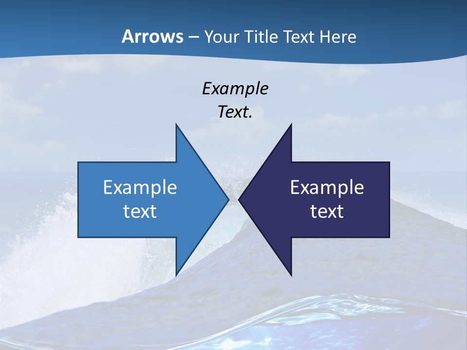 Beauty Ripple Hawaii PowerPoint Template