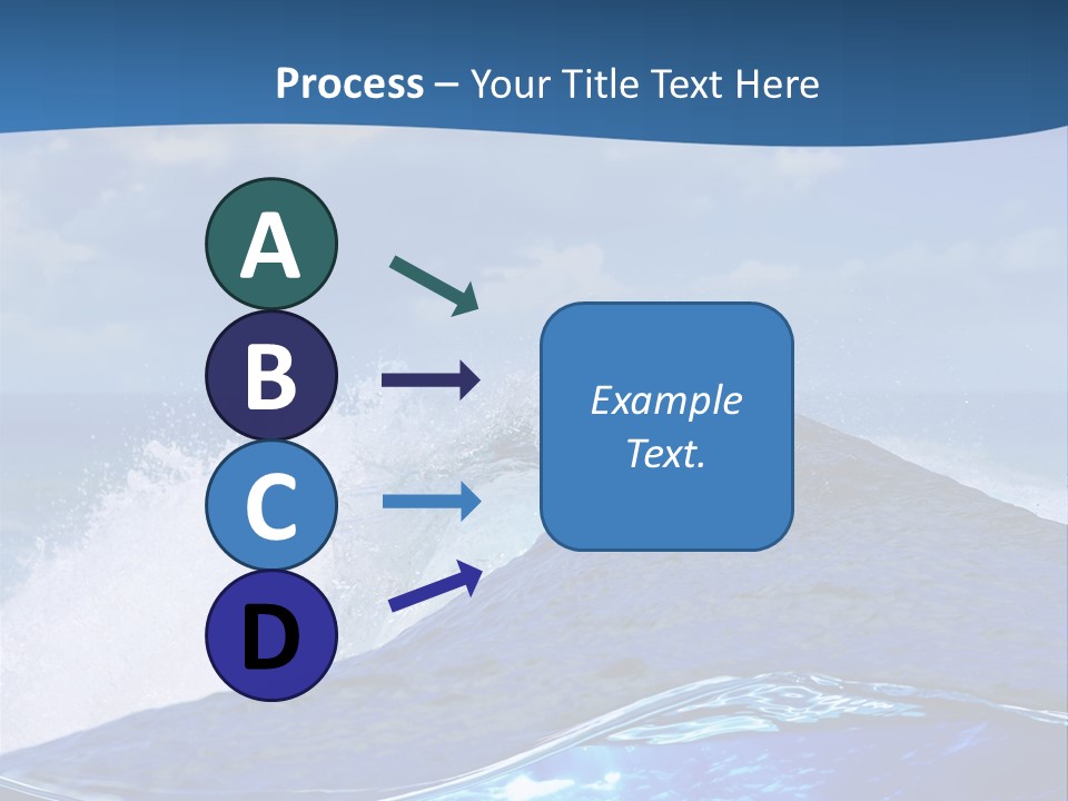 Beauty Ripple Hawaii PowerPoint Template