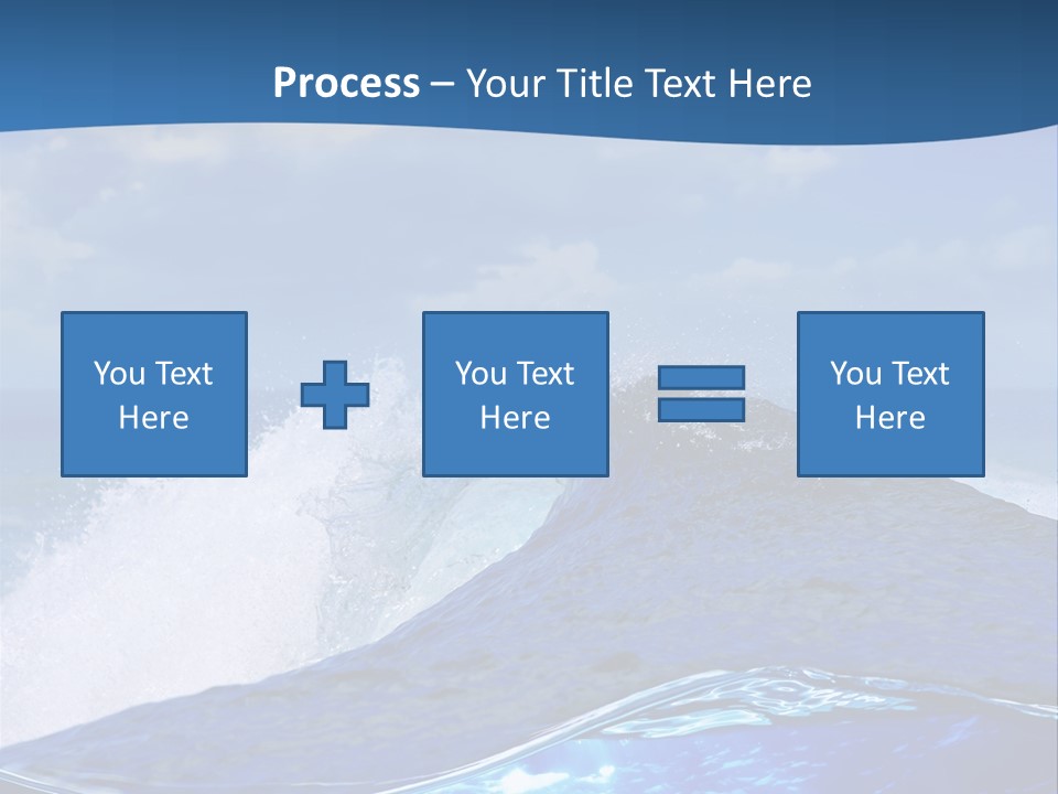 Beauty Ripple Hawaii PowerPoint Template