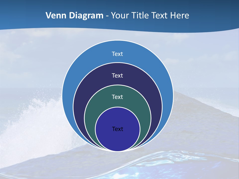 Beauty Ripple Hawaii PowerPoint Template