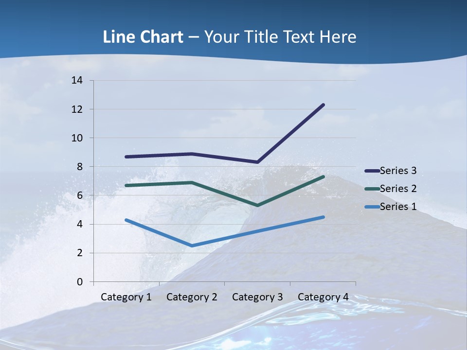 Beauty Ripple Hawaii PowerPoint Template