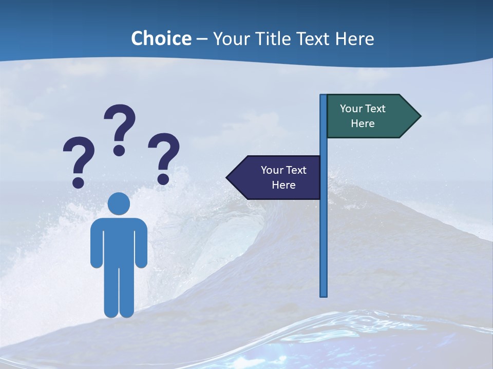 Beauty Ripple Hawaii PowerPoint Template