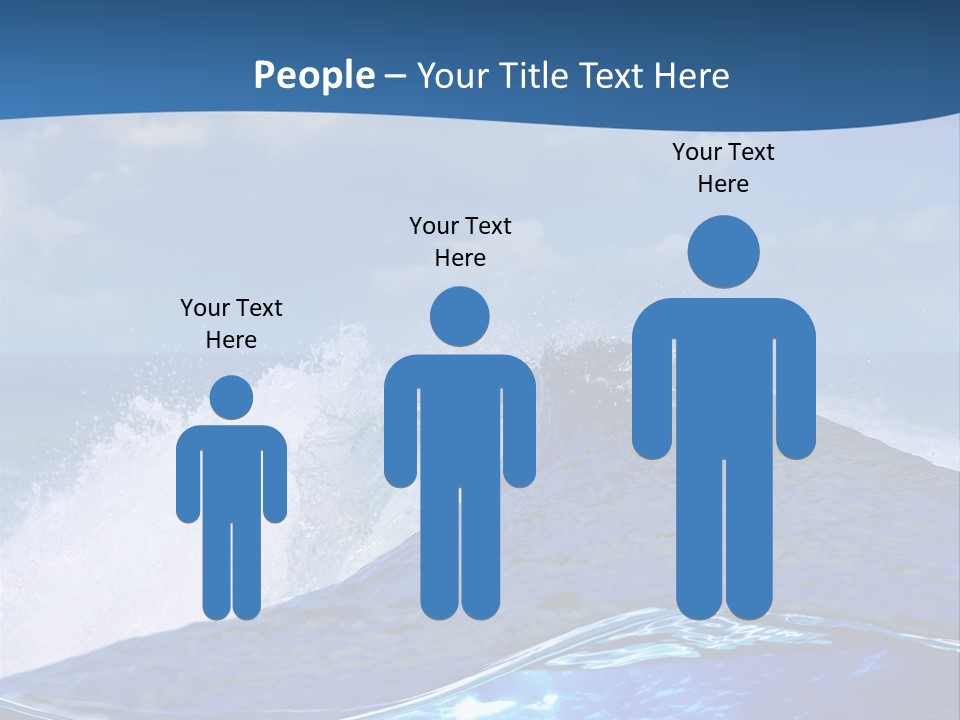 Beauty Ripple Hawaii PowerPoint Template