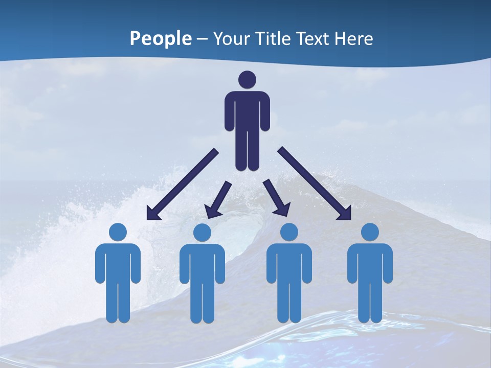 Beauty Ripple Hawaii PowerPoint Template