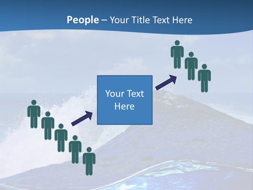 Beauty Ripple Hawaii PowerPoint Template