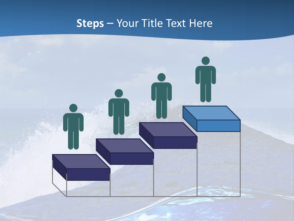 Beauty Ripple Hawaii PowerPoint Template