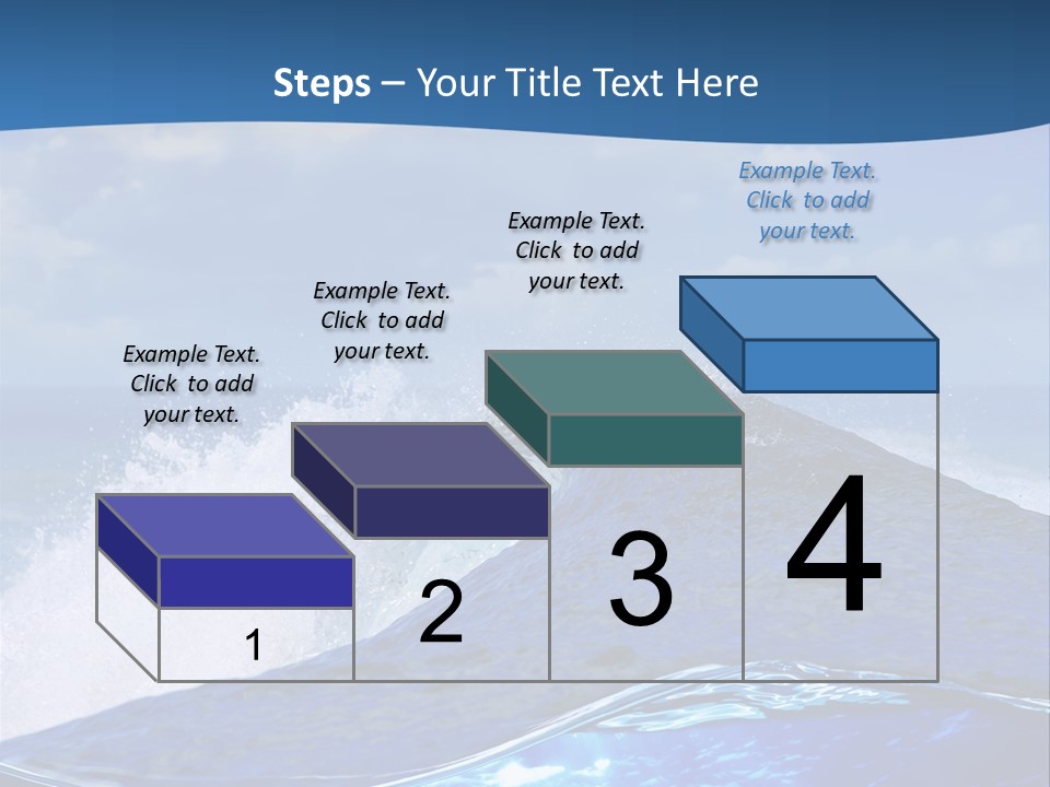 Beauty Ripple Hawaii PowerPoint Template