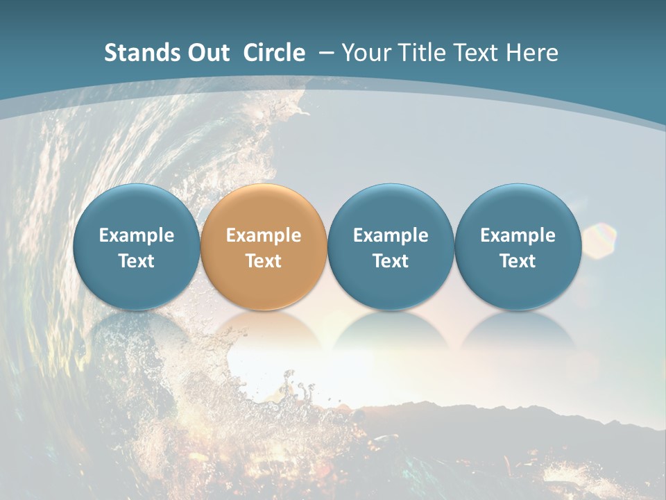 Vibrant Spray Nobody PowerPoint Template