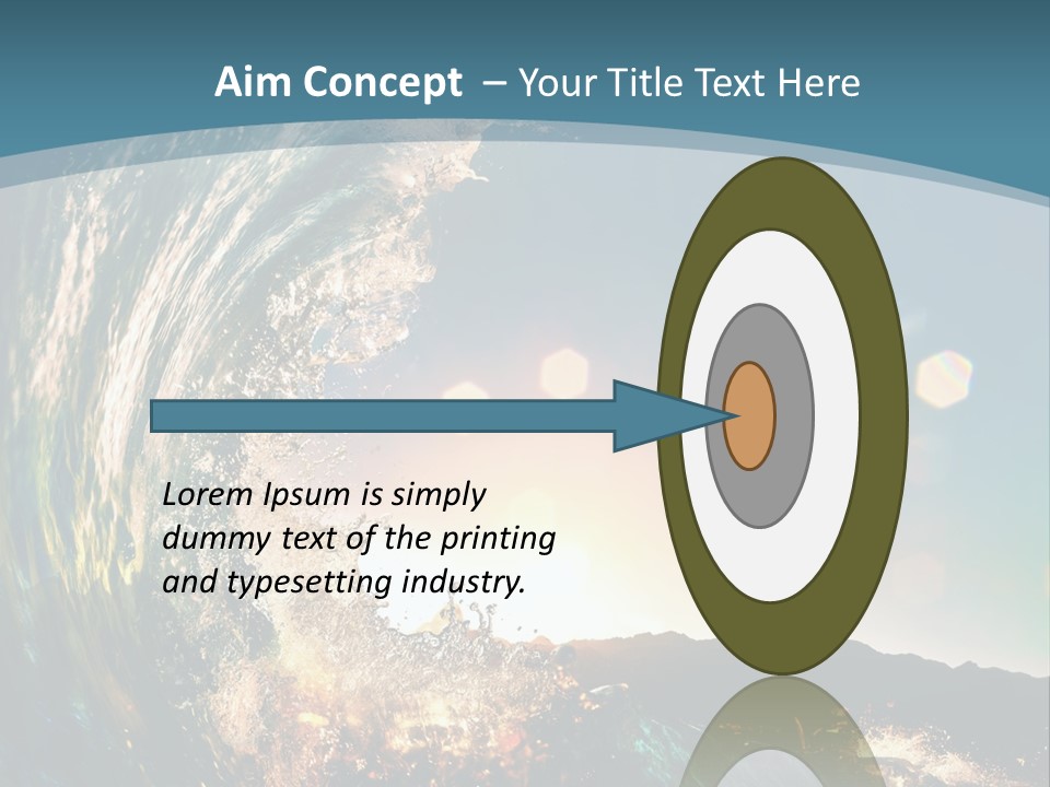 Vibrant Spray Nobody PowerPoint Template