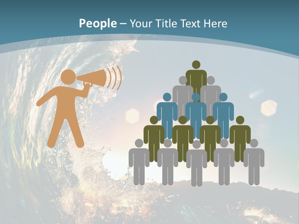Vibrant Spray Nobody PowerPoint Template