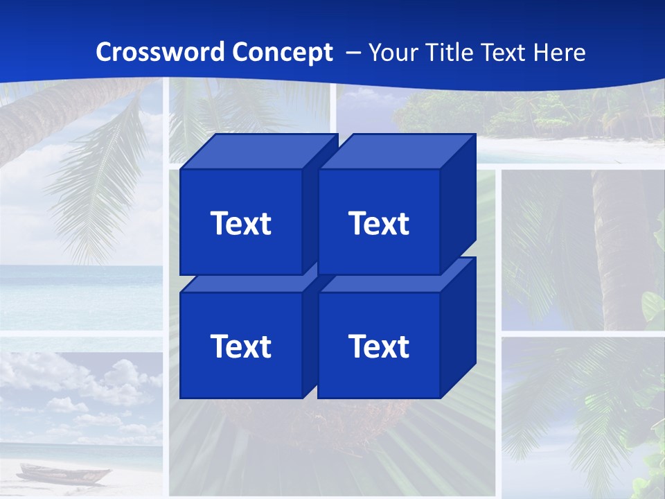 Relax Summer Maldives PowerPoint Template