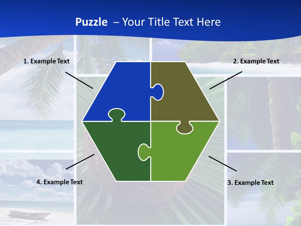 Relax Summer Maldives PowerPoint Template