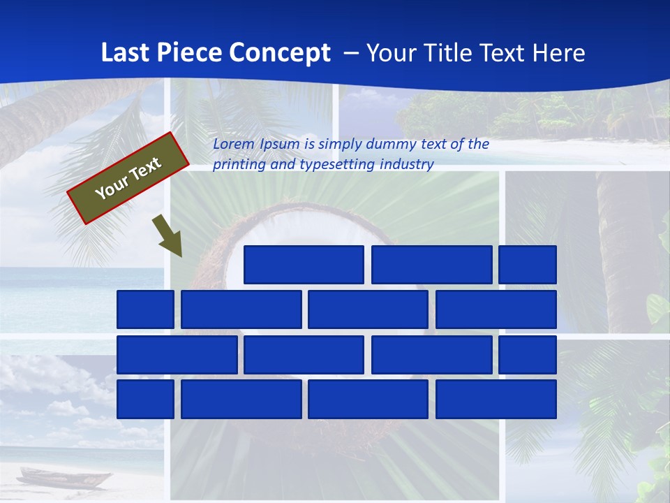 Relax Summer Maldives PowerPoint Template