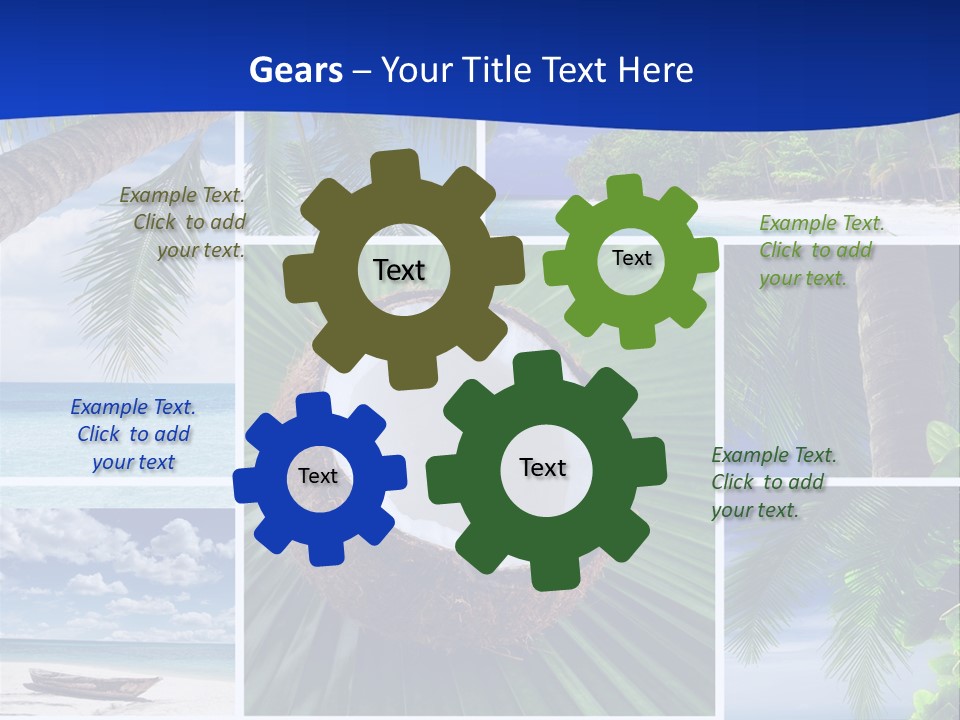 Relax Summer Maldives PowerPoint Template