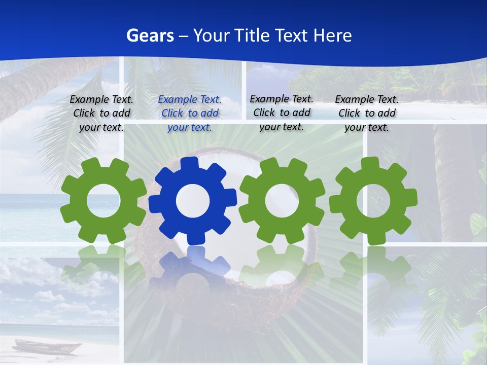 Relax Summer Maldives PowerPoint Template