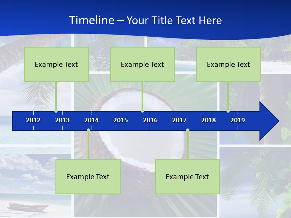 Relax Summer Maldives PowerPoint Template