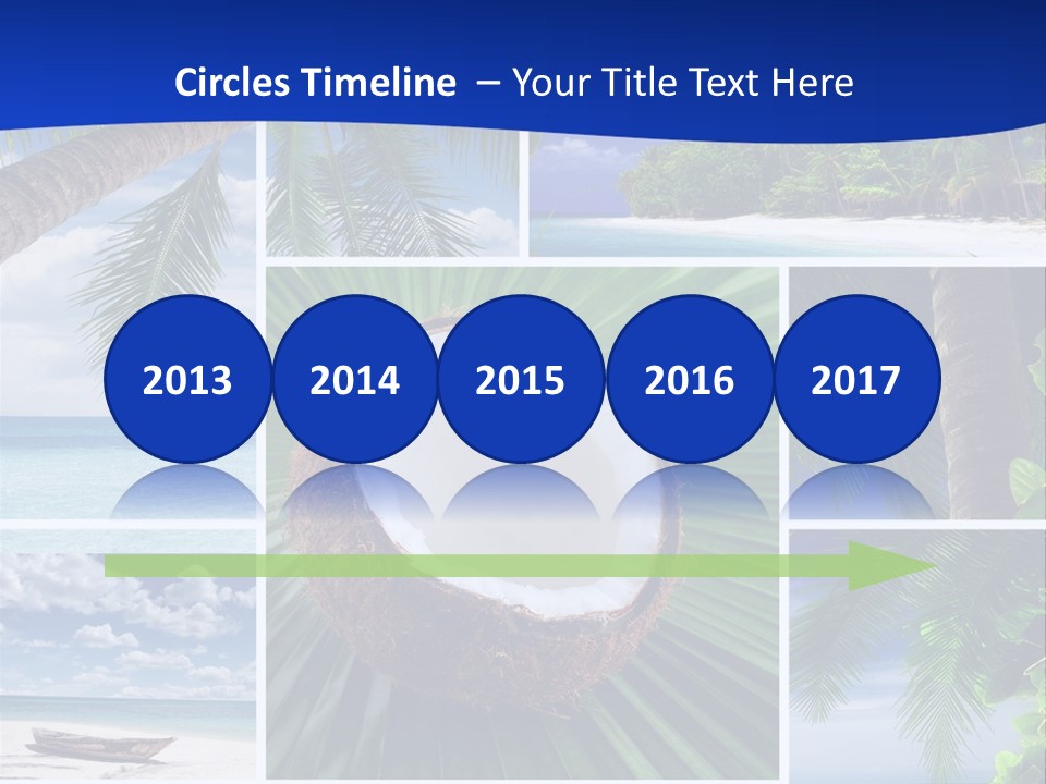 Relax Summer Maldives PowerPoint Template