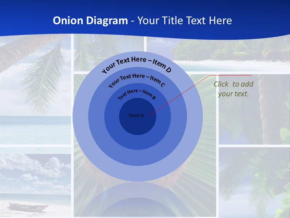 Relax Summer Maldives PowerPoint Template