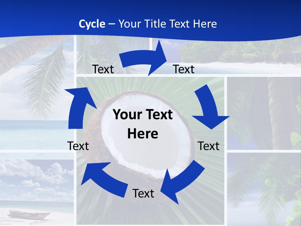 Relax Summer Maldives PowerPoint Template