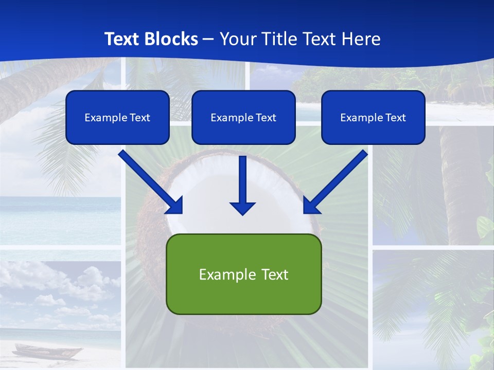 Relax Summer Maldives PowerPoint Template
