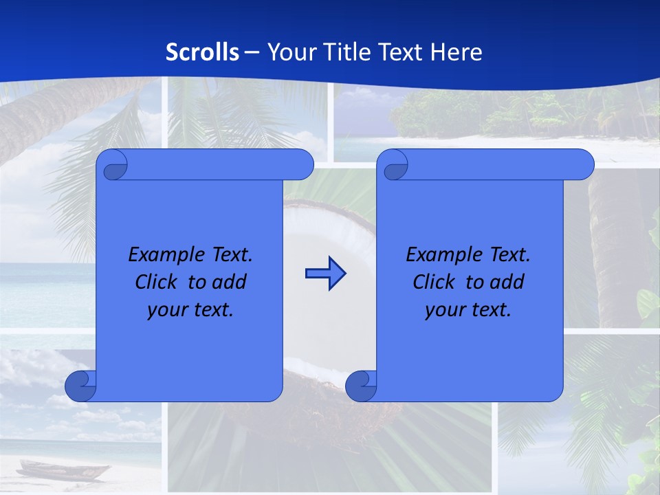 Relax Summer Maldives PowerPoint Template
