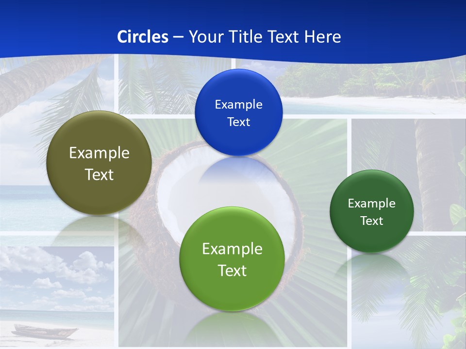 Relax Summer Maldives PowerPoint Template